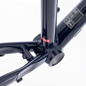 Kinesis G2 Frameset Midnight Blue on a white background