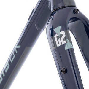 Kinesis G2 Frameset Midnight Blue on a white background