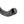 Close-up of a black bicycle handlebar grip tape end with a black end cap featuring the Kinesis brand logo and 'INSPIRING RIDING' text, on a white background.