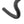 A curved dark gray bicycle handlebar tape wrap with a textured, ribbed grip pattern, shown against a solid white background.
