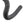 A black textured Kinesis 4 Seasons Gripibicycle handlebar tape wrap shown in a curved U-shape against a solid white background.