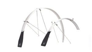 Pair of Kinesis Fend Off Mudguards, Silver