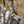 Close up of a Kinesis Fernweh fork covered in dust in a cornfield