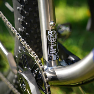 Martin Gibbs Fernweh seat post graphics