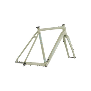 Kinesis AT Frameset in Matcha three quarter rear view