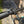 Close-up of a bicycle handlebar with battery control