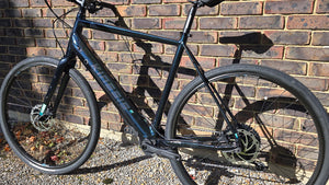 Non driveside view of the Kinesis Range Flat Bar Ride 50 XL demo bike
