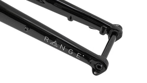 Kinesis Range Plus Fork side view and axle