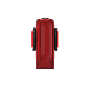 Lezyne Strip Drive Pro 400 rear light front view.