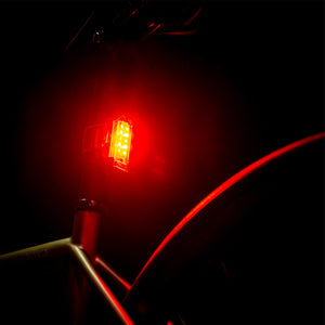 Lezyne Strip Drive Pro 400 rear light on a saetpost.