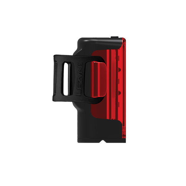 Lezyne Strip Drive Pro 400 rear light side view.