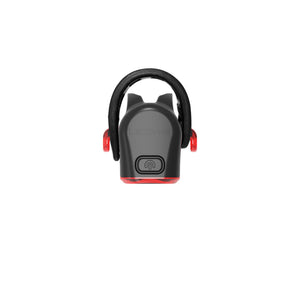 Lezyne Strip Drive Pro 400 rear light top view.