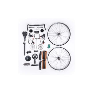 SRAM Apex 1 x 11 Gravel Build Kit including wheels, tyres, inner tubes, seatpost and saddle.