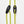 Wholegrain Cycles bungees in Bright yellow with black dotted pattern and black plastic toggle hardware, shown on a clean white background.
