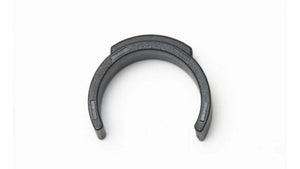A side view of the Wholegrain Cycles  plastic spacer shown alone on a plain white background.