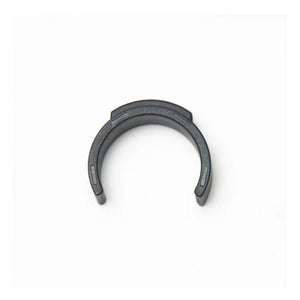 A side view of the Wholegrain Cycles  plastic spacer shown alone on a plain white background.